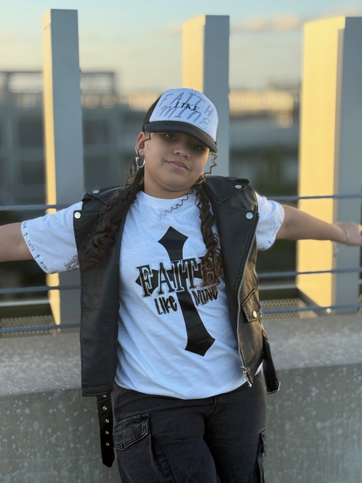 Black Faith Like Mine Hat