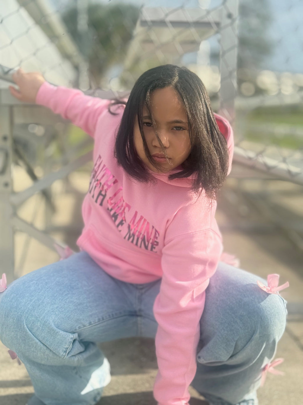 Pink Now Faith Hoodie