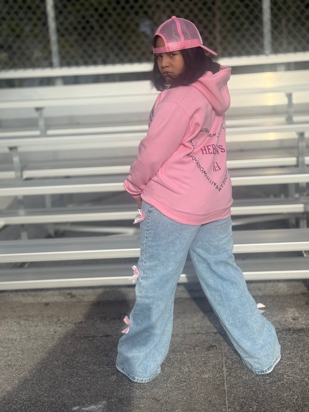 Pink Now Faith Hoodie