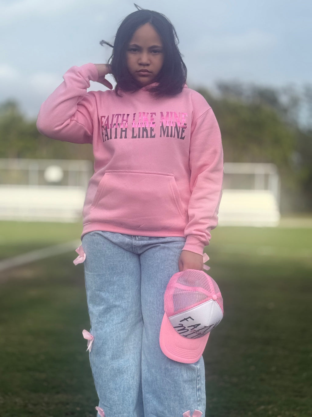 Pink Now Faith Hoodie
