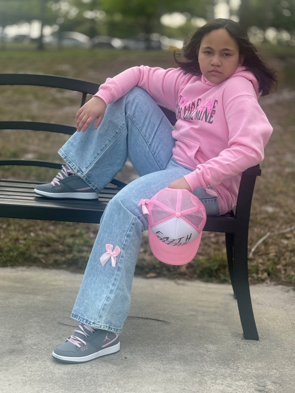 Pink Now Faith Hoodie