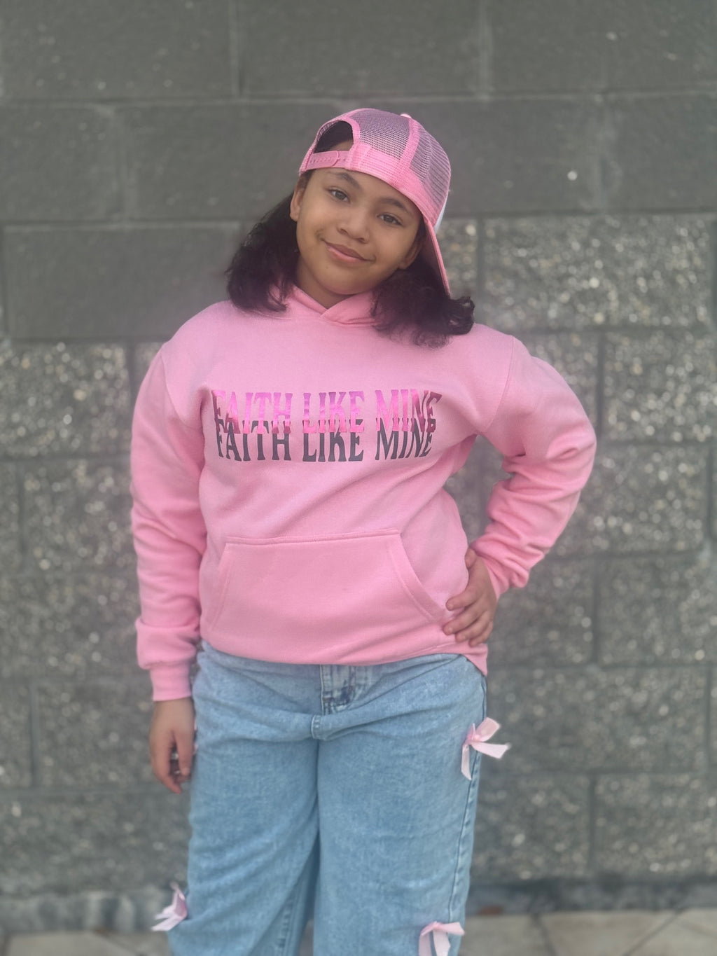 Pink Now Faith Hoodie