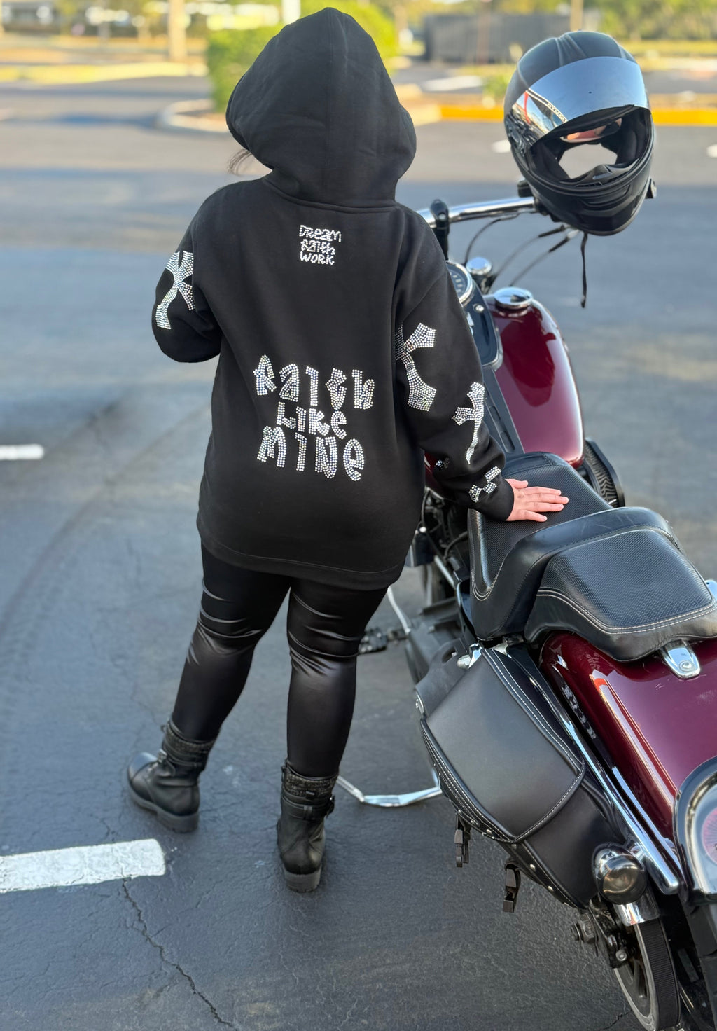 Black Let Your Faith Shine Hoodie