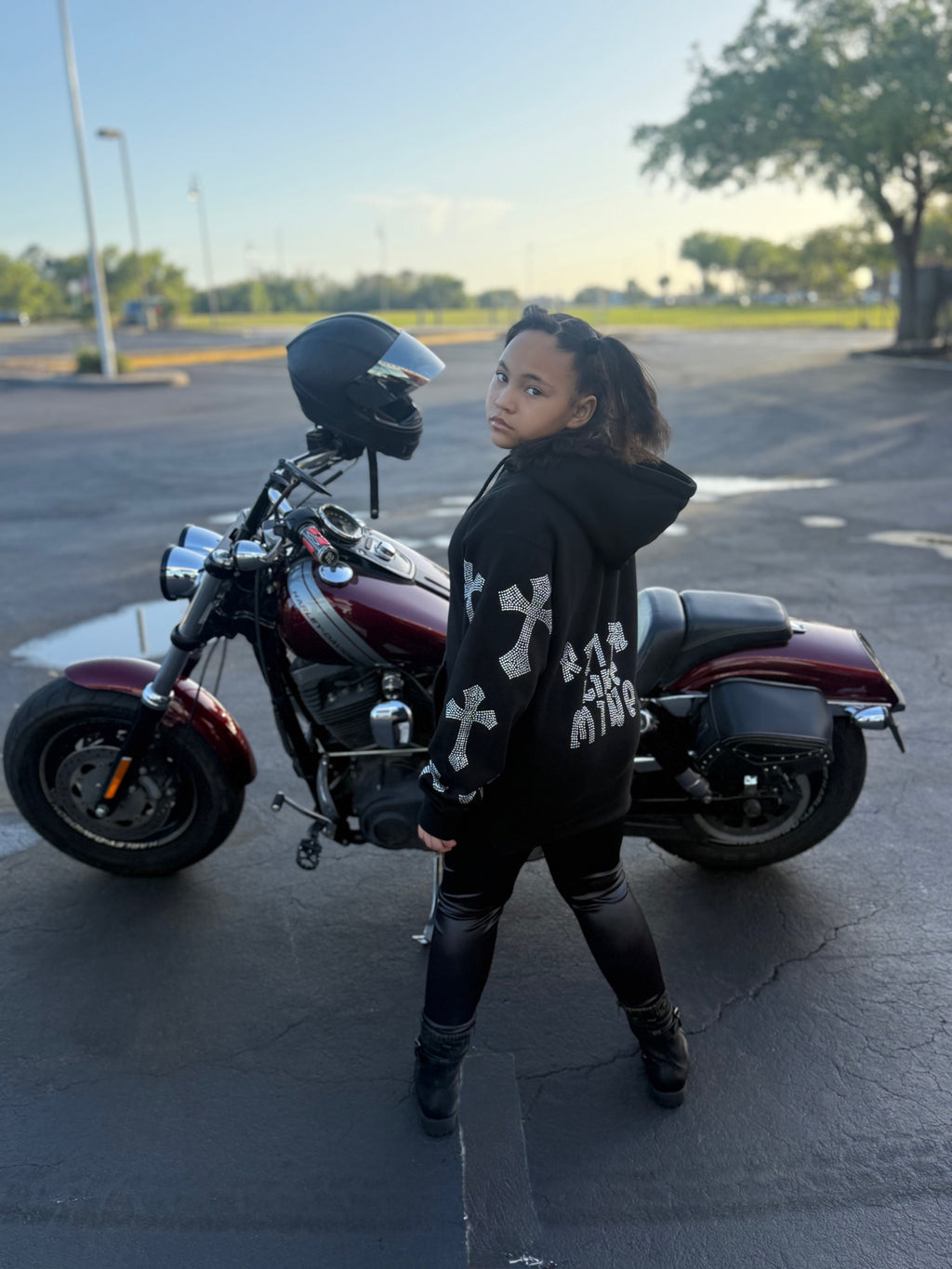 Black Let Your Faith Shine Hoodie