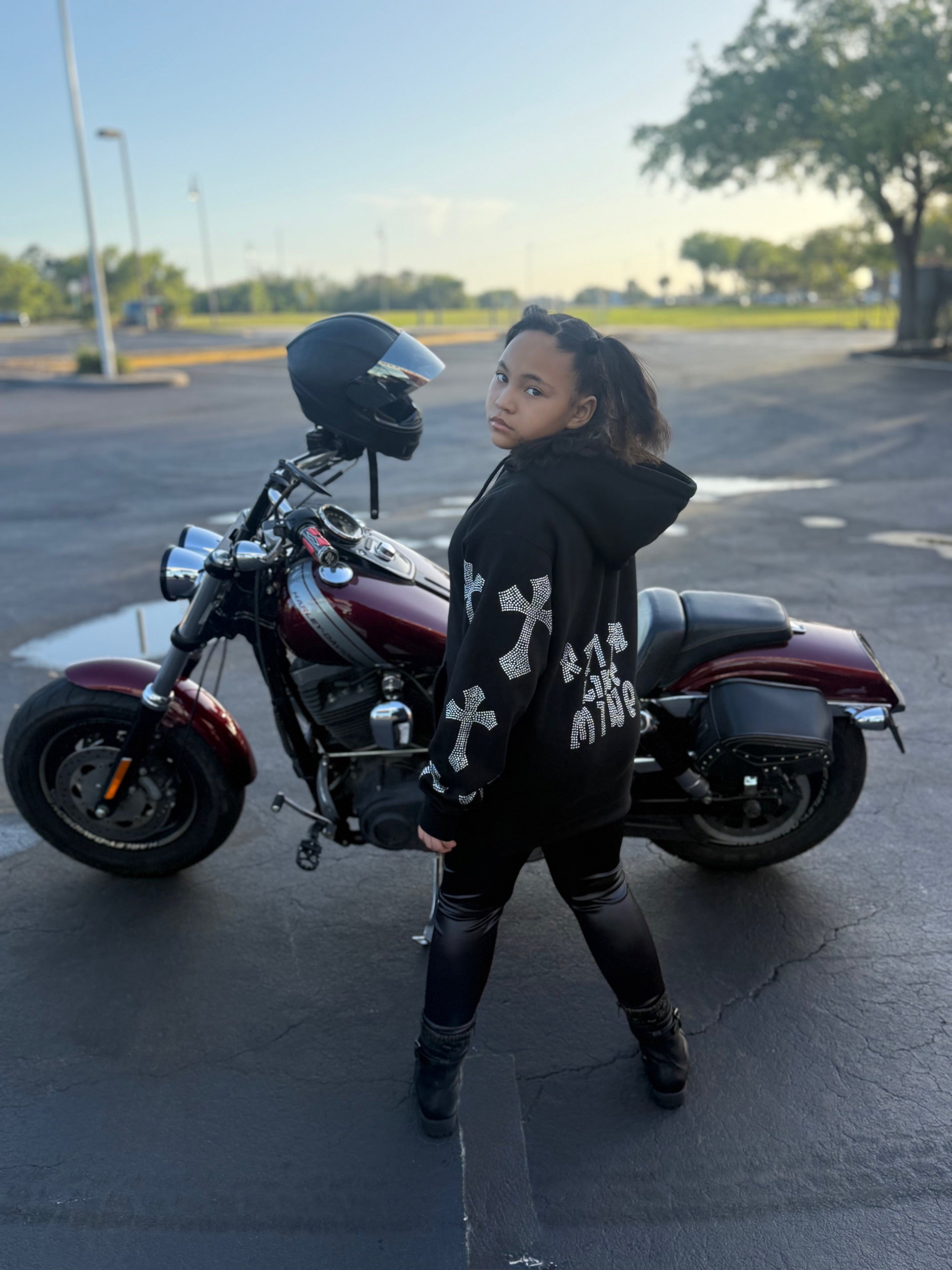 Black Let Your Faith Shine Hoodie