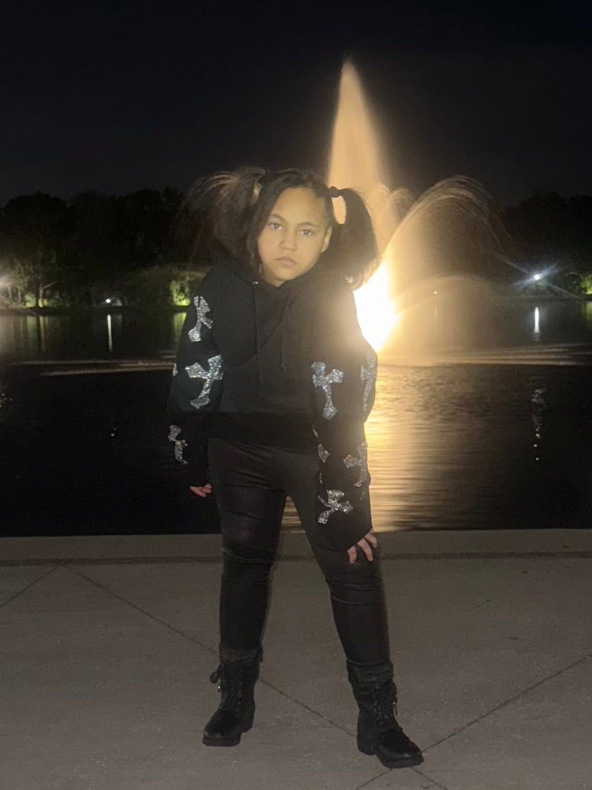 Black Let Your Faith Shine Hoodie