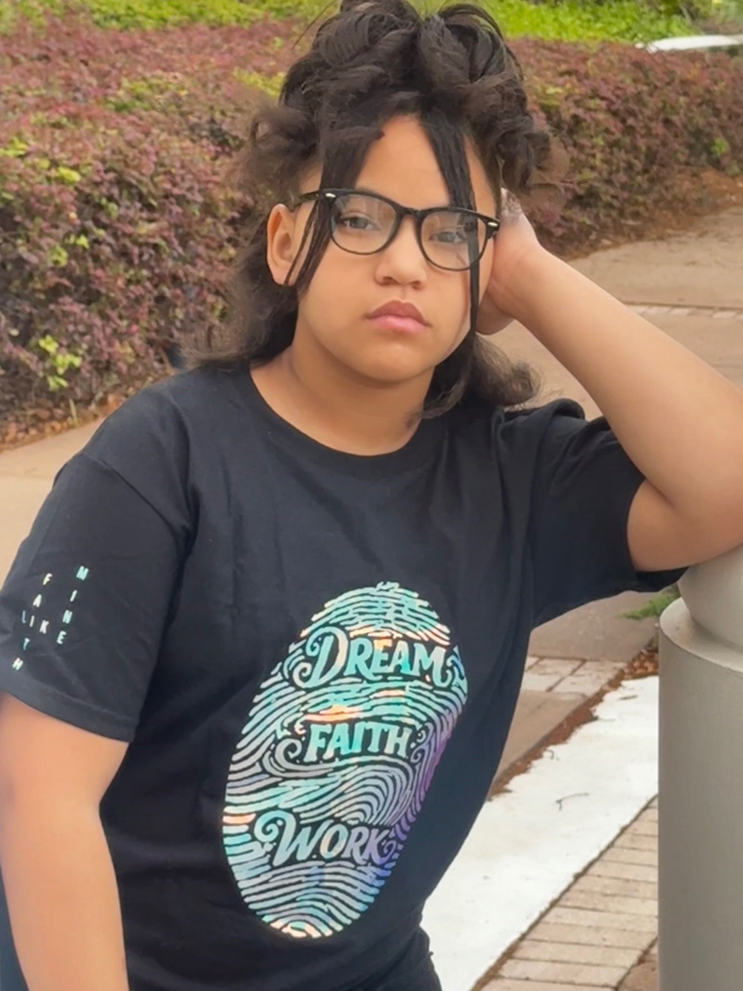 Dream Faith Work Print T Shirt